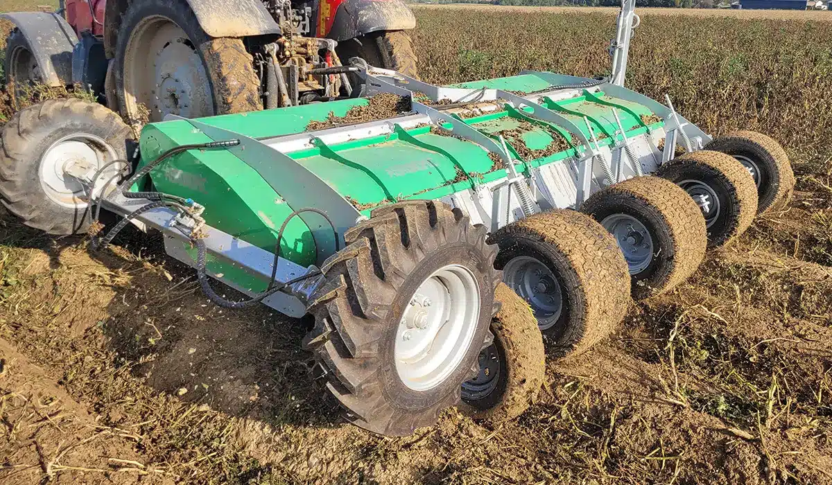 Aftopper dobbelt rotor fra Agronomic